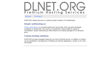 Tablet Screenshot of dlnet.org